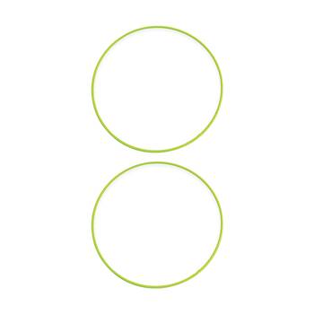 2PK Victor Sports Hoop Versatile Agility Training Obstacle Course Green 61cm