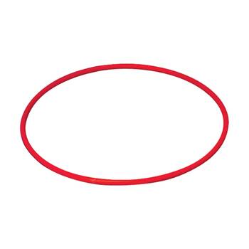 Victor Sports Flat Circular Hoop For Fitness?Agility Training Red 70cm