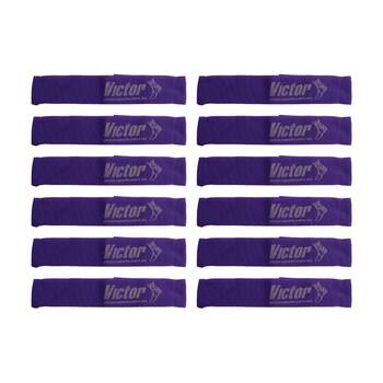 12PK Victor Sports Nylon Sash Team Divider For Activities Purple 1.2m