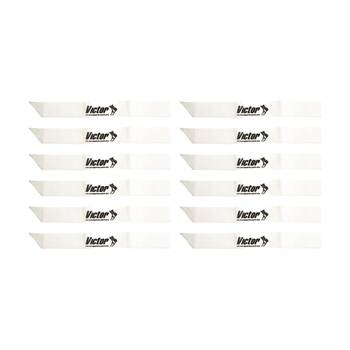 12PK Victor Sports Nylon Sash Team Divider For Activities White 1.2m