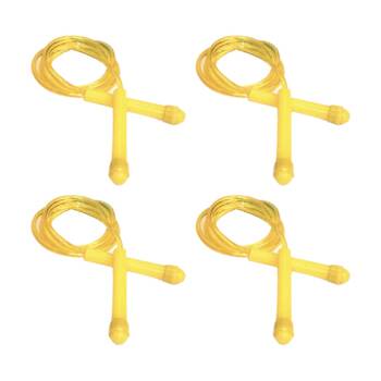 4PK Victor Sports Skipping Rope Easy Grip Handles Fitness Exercise Tool Yel 4.5m