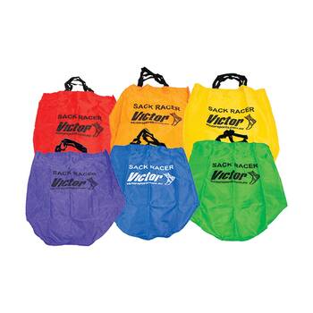 6pc Victor Sports Jumping Sack Racer Multi-Colour Durable Kids Outdoor