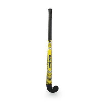 Victor Sports Hockey Stick Match Soft Grip Wooden Yellow 30 Inches
