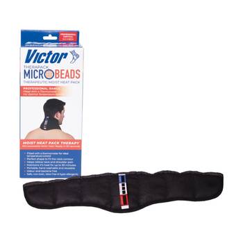 Victor Sports Microwaveable Microbead Personal Heat Pack Cervical?64cm x 15cm