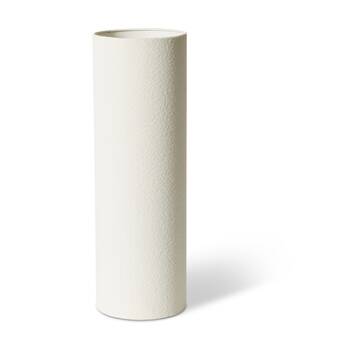 E Style Lucas Stem Bucket Decorative Vessel Centrepiece Ivory 18x18x55cm