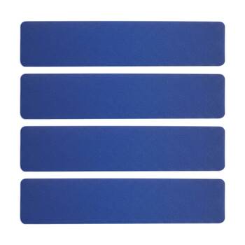 4PK Victor Sports Floor Marker Rectangle Outdoor Training Non-Slip Rubber Blue