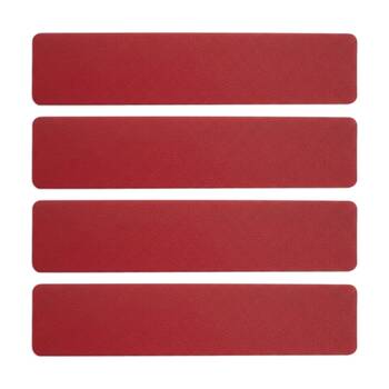 4PK Victor Sports Floor Marker Rectangle Outdoor Training Non-Slip Rubber Red