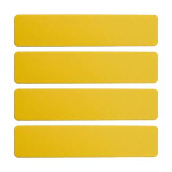 4PK Victor Sports Floor Marker Rectangle Outdoor Training Non-Slip Rubber Yellow