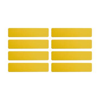 8PK Victor Sports Floor Marker Rectangle Outdoor Training Non-Slip Rubber Yellow