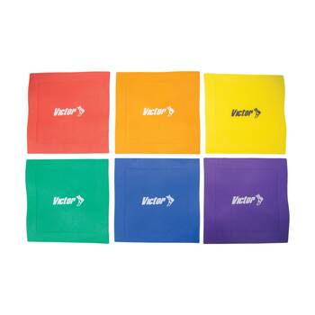 6pc Victor Sports Floor Marker Space Station Mats Colourful Soft