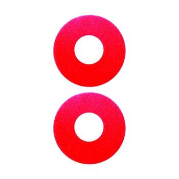 2PK Cleanstar Spray Shining Buffer Pad To Suit Mira40 Floor Scrubber Red