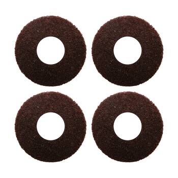 4PK Cleanstar Agressive Cleaning Pad To Suit Mira40 Floor Scrubber Brown