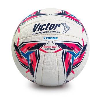 Victor Sports Netball X-Treme Size 4 Superior Grip Durable Rubber Ball