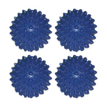 4PK Victor Sports Pimple Ball PVC Raised Grip Surface Sensory Play Toy Blue 10cm
