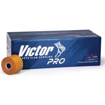 20pc Victor Sports Super?Rigid Tape?Rolls Set Beige 50mmx13.7m