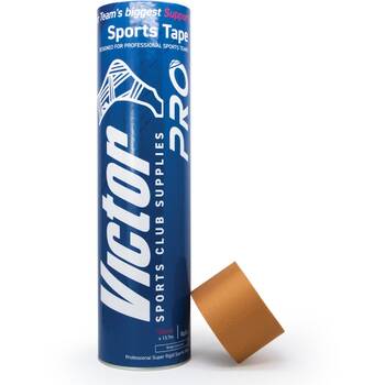 6pc Victor Sports Pro Rigid Medical Support Tape Set Beige 50mmx13.7m
