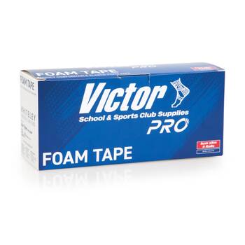 6pc Victor Sport Pro Foam Conformable Hypoallergenic?Elastic Tape 5cm