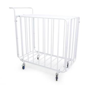 Victor Sports Ball Carry Cage Heavy Duty Steel Lockable Opening 110x60x95cm