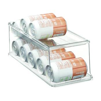 The Container Store Soft Drink Can Organiser Stack Kitchen Storage Clear