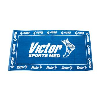 Victor Sports Team Cotton Absorbent Bath Towel Blue Large 140cmx70cm