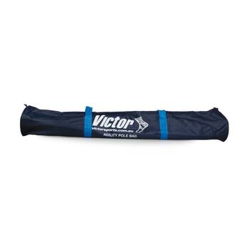 Victor Sports Agility Pole Bag Heavy Duty Reinforced Stitching Storage Black