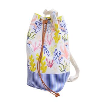 LVD Multicoloured Coral Reef Summer Beach Backpack Bag 41x24x45cm