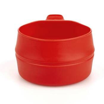 4PK Wildo Fold-a-Cup Collapsible Lightweight Durable Camping Cup/Bowl Red 250ml