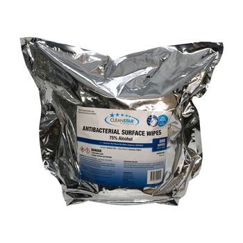 1600pc Cleanstar 75 Percent Alcohol Surface Wet Wipes Antibacterial