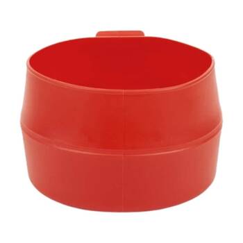 4PK Wildo Fold-a-Cup Collapsible Lightweight Durable Camping Cup/Bowl Red 600ml