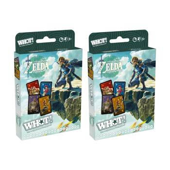 2PK WHOT! The Legend of Zelda Tears the Kingdom Edition Family Card Game 5yrs+