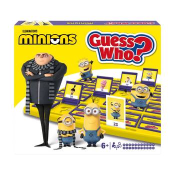 Guess Who Minions Edition Family Guessing Game Fun Ages 3+