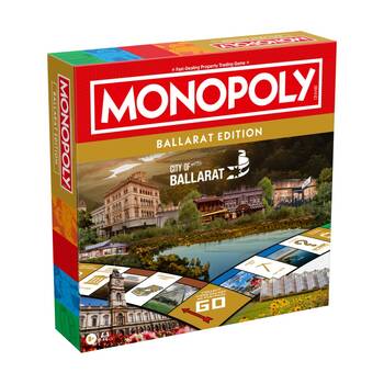 Monopoly Ballarat Edition Classic Board Game Family Fun Ages 8+