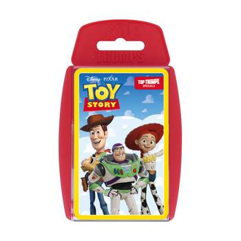 Toy Trumps Toy-Story Strategic Comparable Card Game Family Fun 5y+