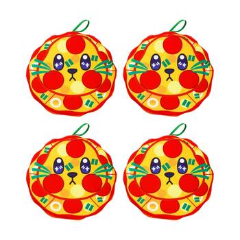 4x Wyncor Miraball Surprises Food Plush Collectible Kids Toy Assorted 3Y+
