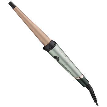 Remington Botanicals Curling Wand Hair Waver Infusion Barrel Green/Champagne