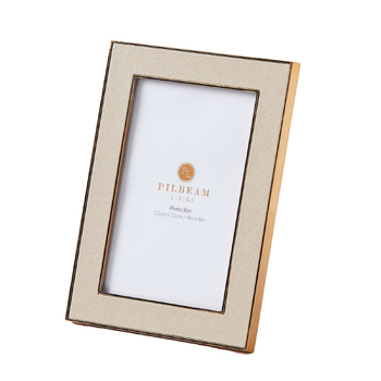 Pilbeam Living Paloma 4x6" Photo Frame Picture Display - Gold/Nude