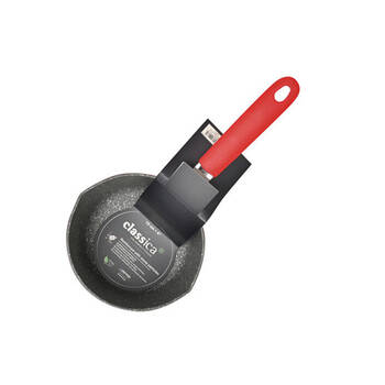Classica Mini Milk Pot Round Non-Stick Sauce Pan 12 cm Red
