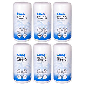 600pc Laser Alcohol Free Cleaning Wipes for Electronics & Screens
