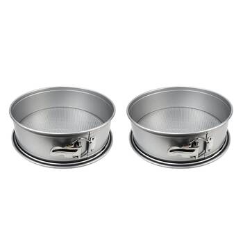 2PK Classica Spring Form Pan Silicone Non Stick Bread/Dough 25x8cm