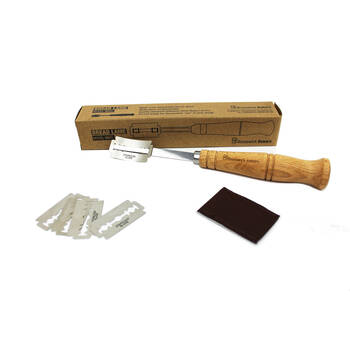 Brunswick Bakers Curved Bread Lame Cooking Utensil w/ 5 Blades 19cm