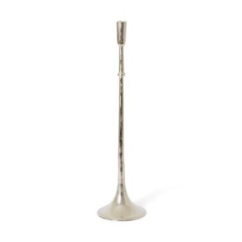 E Style Isabella 69cm Aluminium Taper/Stick Candle Holder - Nickel
