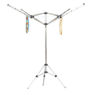 Wildtrak Collapsible Portable Rotary Clothes Line 135cm
