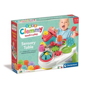Clementoni Soft Clemmy Touch & Play Sensory Table 10m+