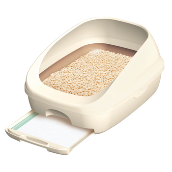 Unicharm Ezi-Lockodour Dual Layer Cat Litter System Starter Kit