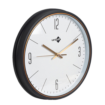 Unigift Classic 30cm Round Plastic Wall Clock Analogue - Assorted
