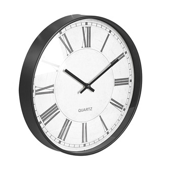 Unigift 12Inch/30cm Classic Clock Roman Numerals Assorted Colours