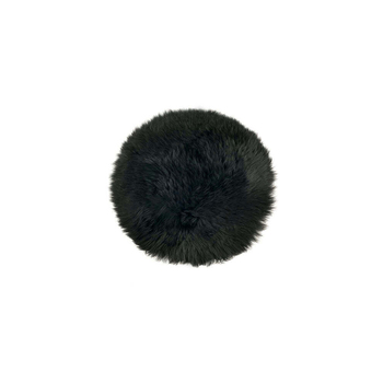 Huxford Grove The Gulgong Long Wool Sheepskin Seat Pad - Black
