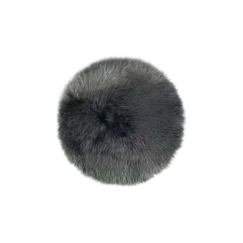 Huxford Grove The Gulgong Long Wool Sheepskin Seat Pad - Steel