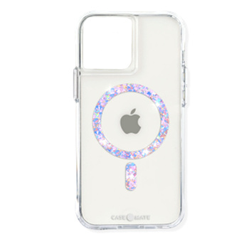 Case-Mate Twinkle Clear Case MagSafe For iPhone 14 Plus - Clear/Diamond