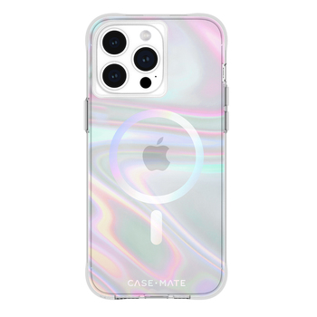 Case-Mate Soap Bubble MagSafe Case For Apple iPhone 15 Pro Max - Iridescent